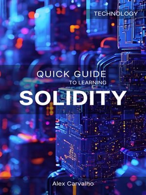 cover image of Quick Guide to Learning Solidity
